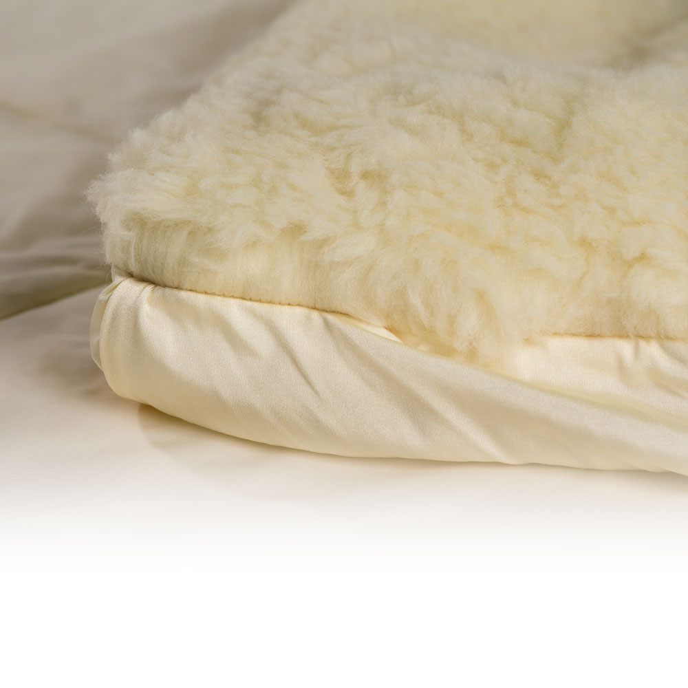 140 x 190 cms. Comfortnights Fleece Under-Blanket Double 